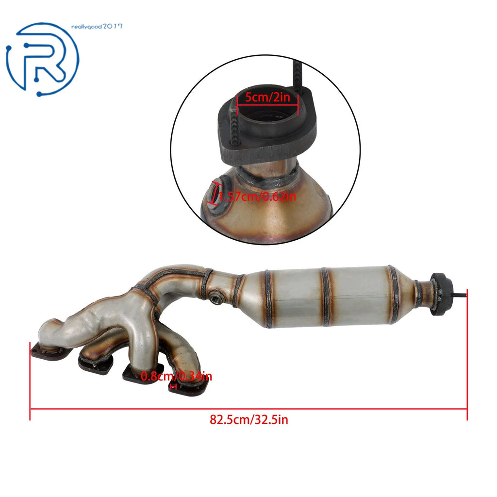 2X Catalytic Converter for BMW 750i / 750Li (2006-2008) Left + Right