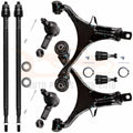 Set of 8 Front Lower Control Arms & Ball Joints for Honda CR-V (2002–2006)