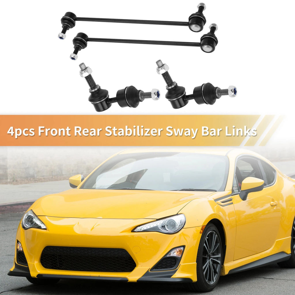 Set of 4 Stabilizer Sway Bar Links for Ford Focus, C-MAX 