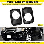 2X Fog Light Trim Cover Bezels for Honda Pilot (2009–2011)