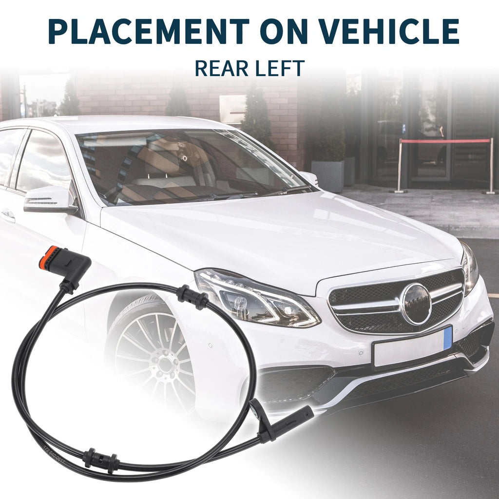 Rear Left ABS Wheel Speed Sensor for Mercedes-Benz SLC300 (2017–2020) No.A1725400617