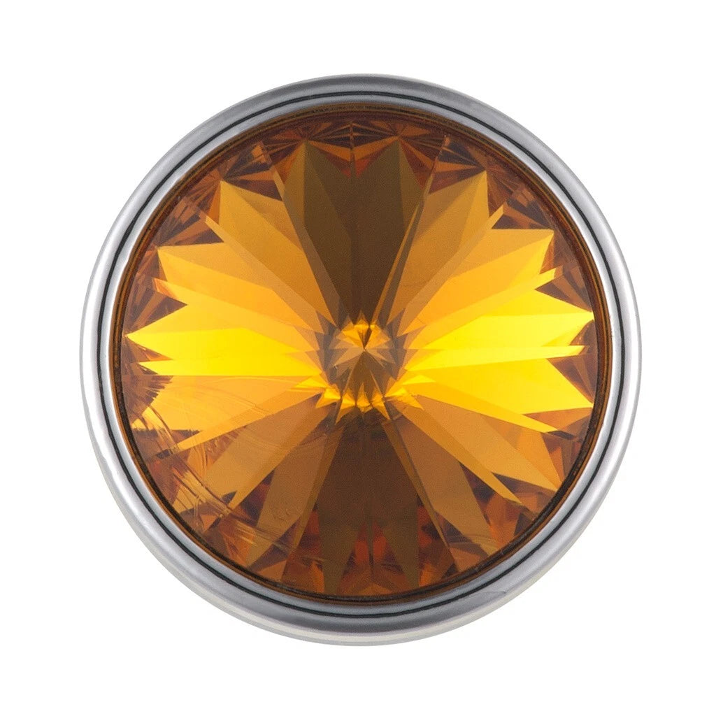 Amber Toggle Switch Extension 2-1/4 Inch Chrome Metal for Peterbilt (1950–2025)