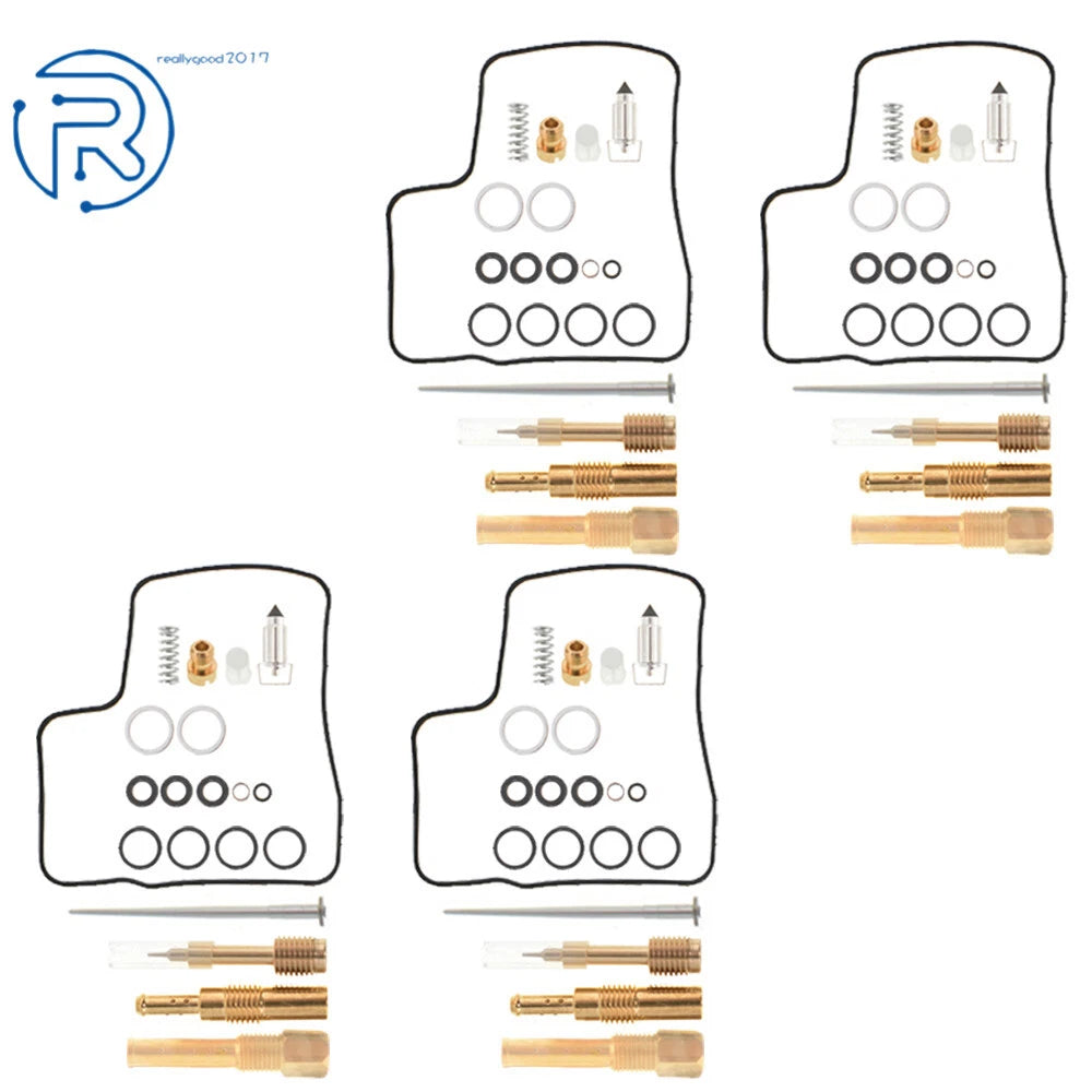 Set of 4 Carburetor Repair Rebuild Kits for Honda V65 VF1100C VF1100S (1984–1985)