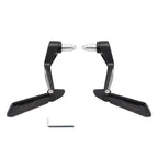 Pair Lever Guard Protection with Folding Handlebar Mirrors for Mini Motorcycle (22mm)