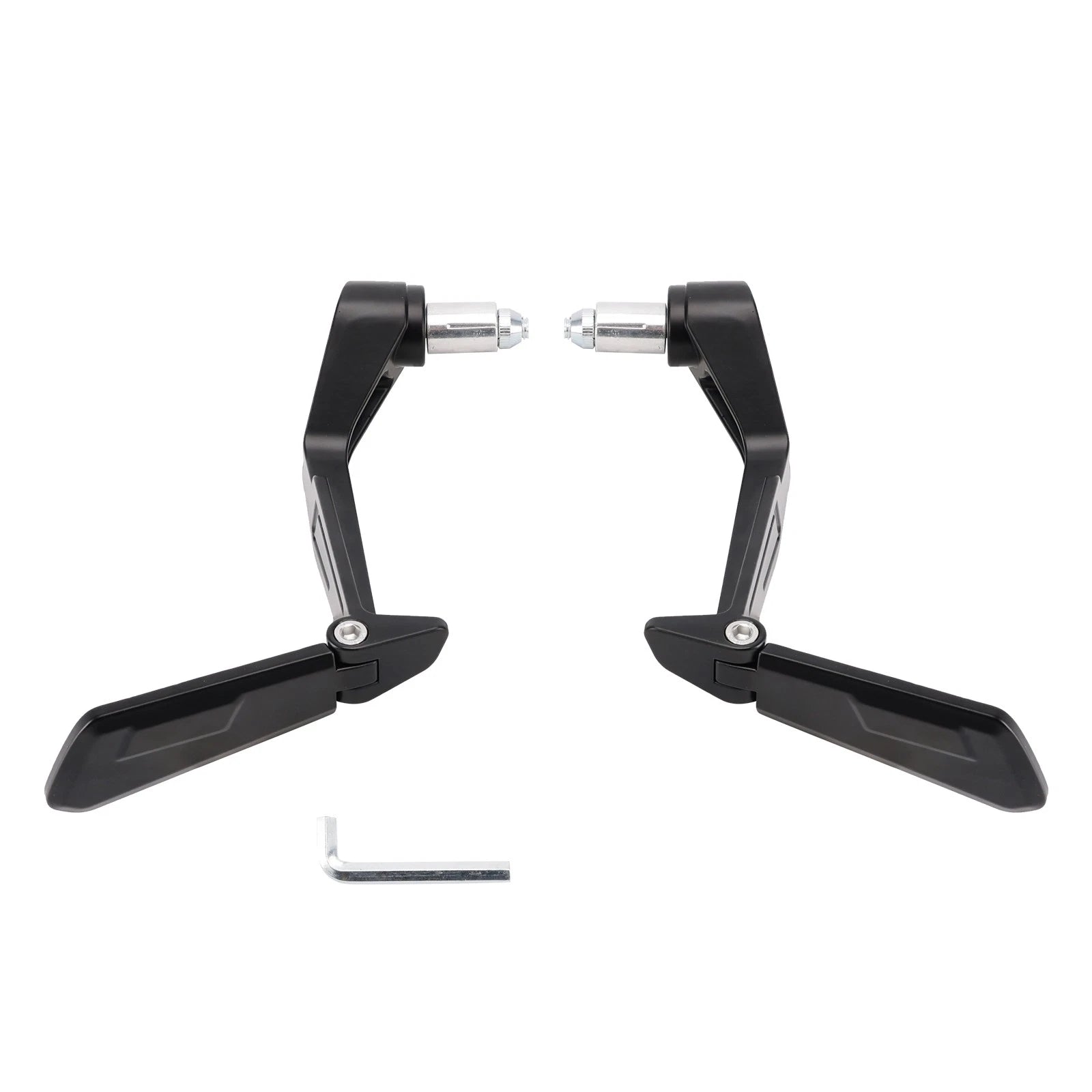 Pair Lever Guard Protection with Folding Handlebar Mirrors for Mini Motorcycle (22mm)