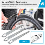 3PCS Tyre Levers for Bike Car Van Motorcycle Scooter (Fits )