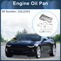 1 Pc Engine Oil Pan for Chevrolet Camaro (1967–1987) No.19212593 Aluminum