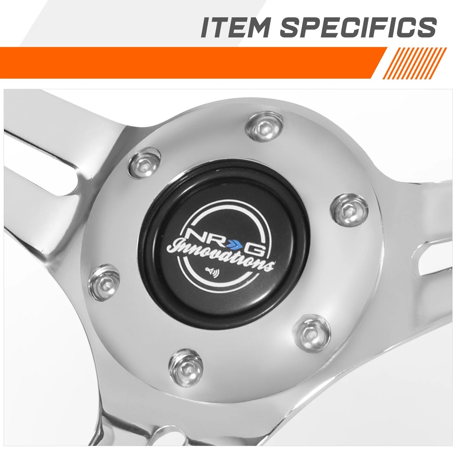 NRG RST-018CH-RLB 350mm Deep Dish Black Suede Steering Wheel for Universal