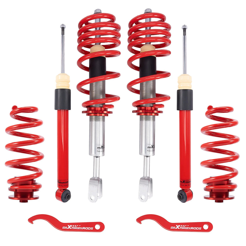 Coilovers Lowering Suspension Kits for AUDI A4 B6 B7 8E FWD + 4WD QUATTRO Coils