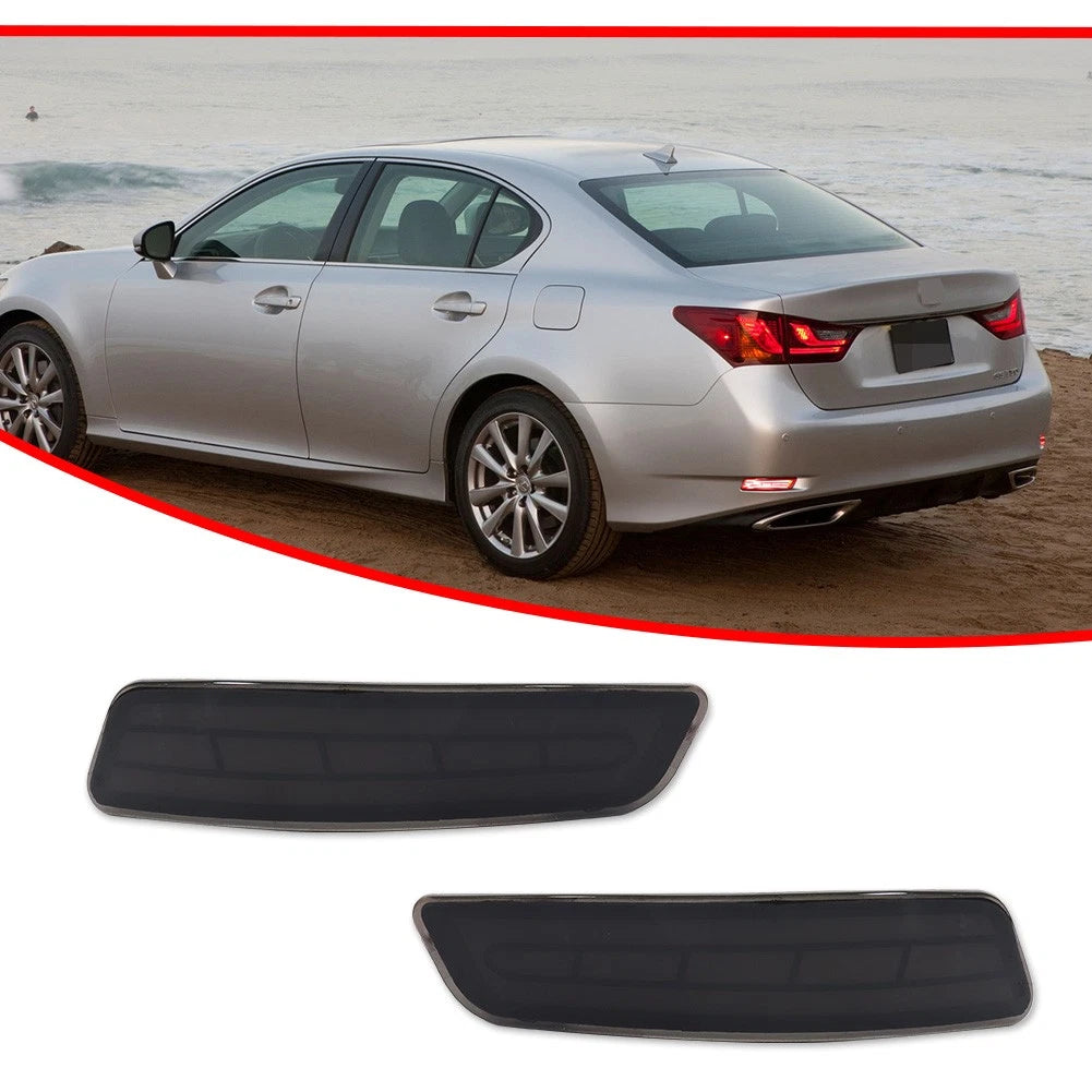 Smoked LED Rear Reflector Tail Lights for Lexus ES (2013–2018)