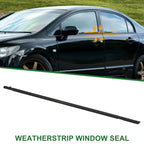 1pc Front Left Weatherstrip Window Seal No. 72450SNAA01 for Honda Civic (2006–2011)