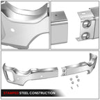 Chrome Front Bumper Face Bar w/ Sensor Holes for GMC Sierra 2500 3500 HD (2020–2023)