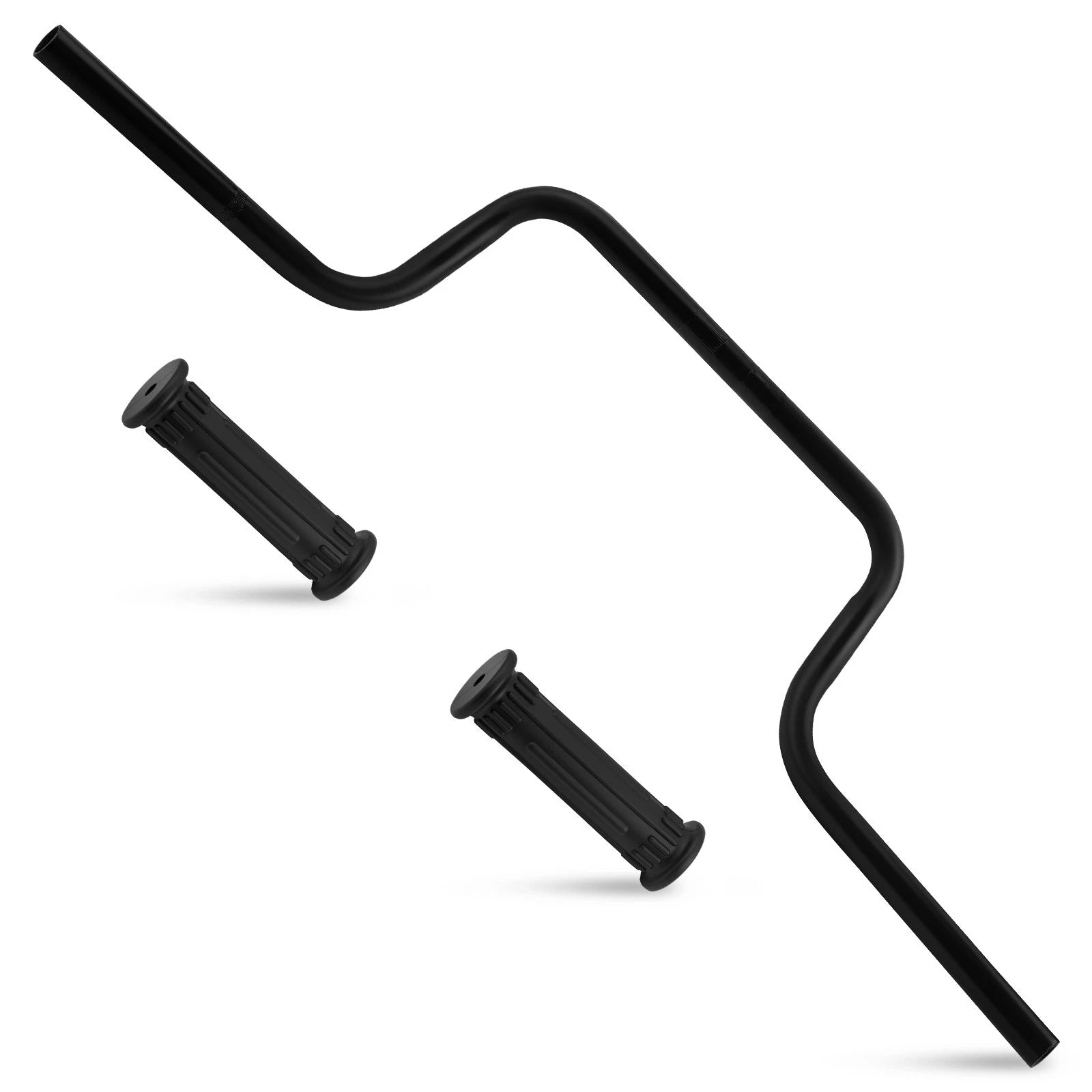 Black Handlebar and Grips for Polaris Sportsman 500 4x4 HO EFI (2006)