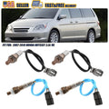 4X Oxygen O2 Sensor for Honda Odyssey (2007–2010) 36531-RCA-A01, 36532-RCA-A01