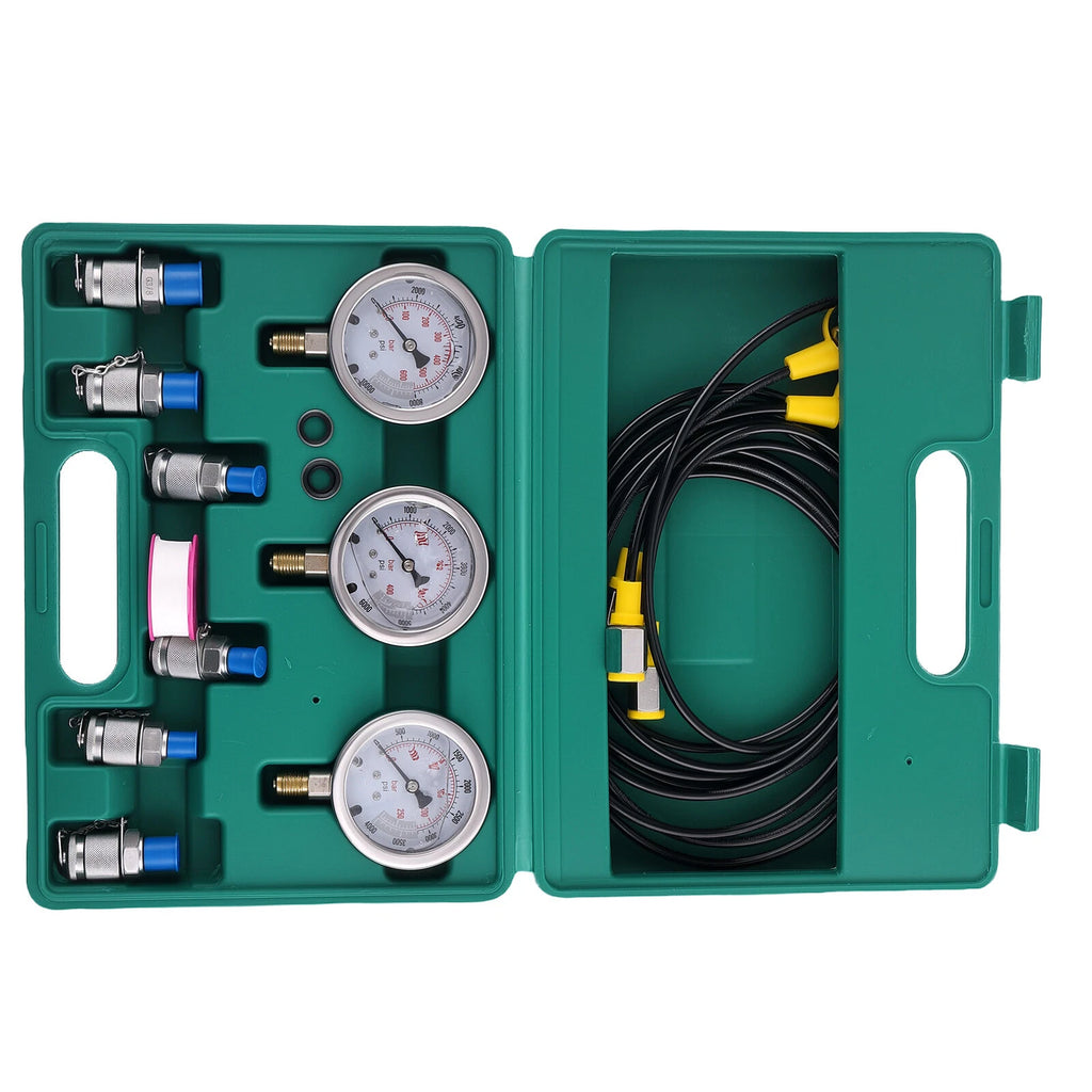 Hydraulic Pressure Gauge Tester Kit for Excavator