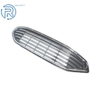 Front Upper Bumper Grille for Ford Fusion (2017–2018) Black with Chrome Trim