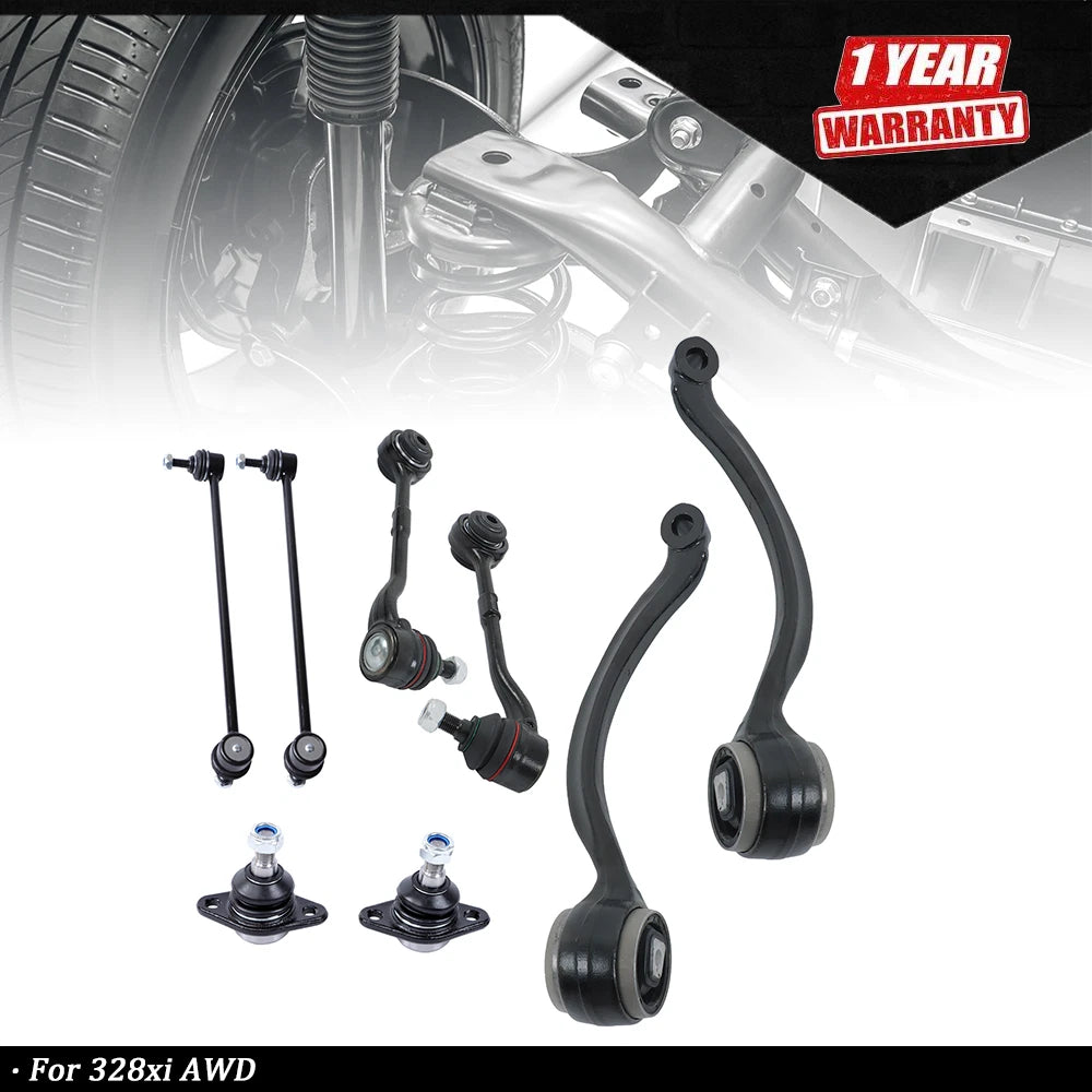 Set of 8 Suspension Kit for BMW 328xi AWD (2007â2013)
