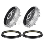 2X Front Brake Drum Hub & Dust Seal for Honda Rancher 350 TRX350TM (2000–2006)