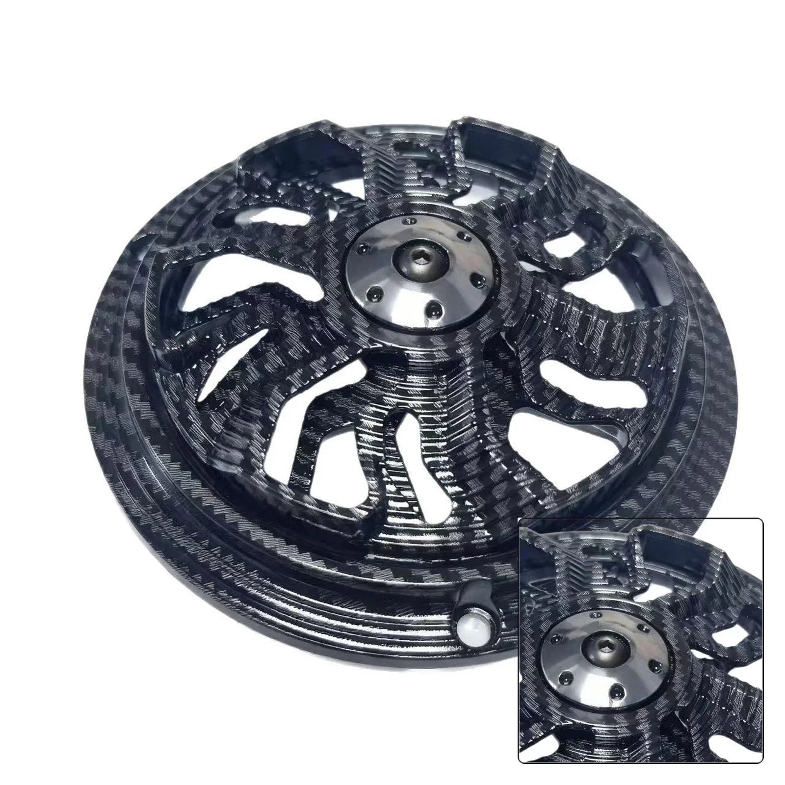 Fan Cover for Motorcycle Efficient Heat Dissipation 360° Adjustable
