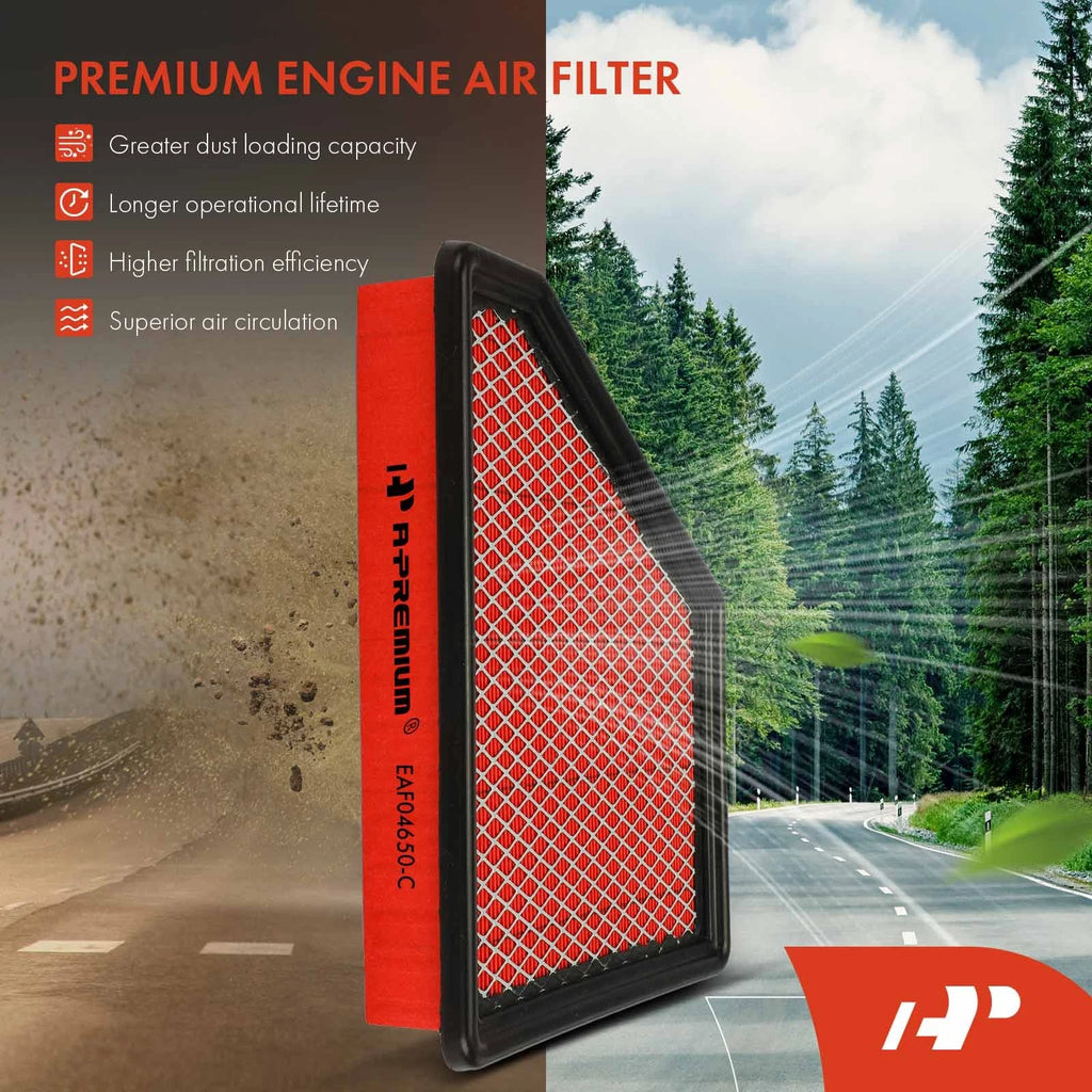 High Performance Engine Air Filter for Chevy Equinox GMC Terrain (2010-2017)