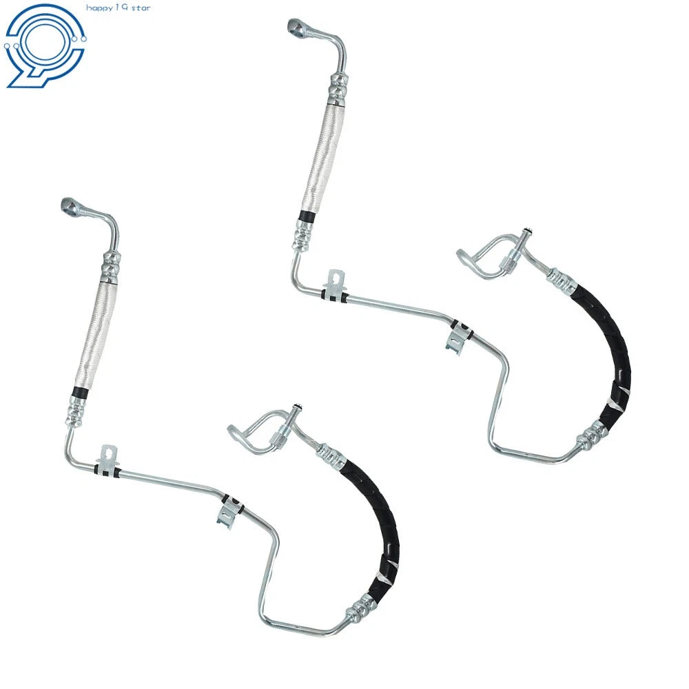 Set of 2 Pressure Power Steering Hoses for Toyota Highlander (2004–2007)