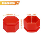 20pcs 22mm Wheel Lug Nut Cover for Land Rover Range Rover Sport (2006–2013) Red