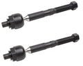 Set of 2 Front Inner Steering Tie Rod Ends for Durango Grand Cherokee (1998–2004)