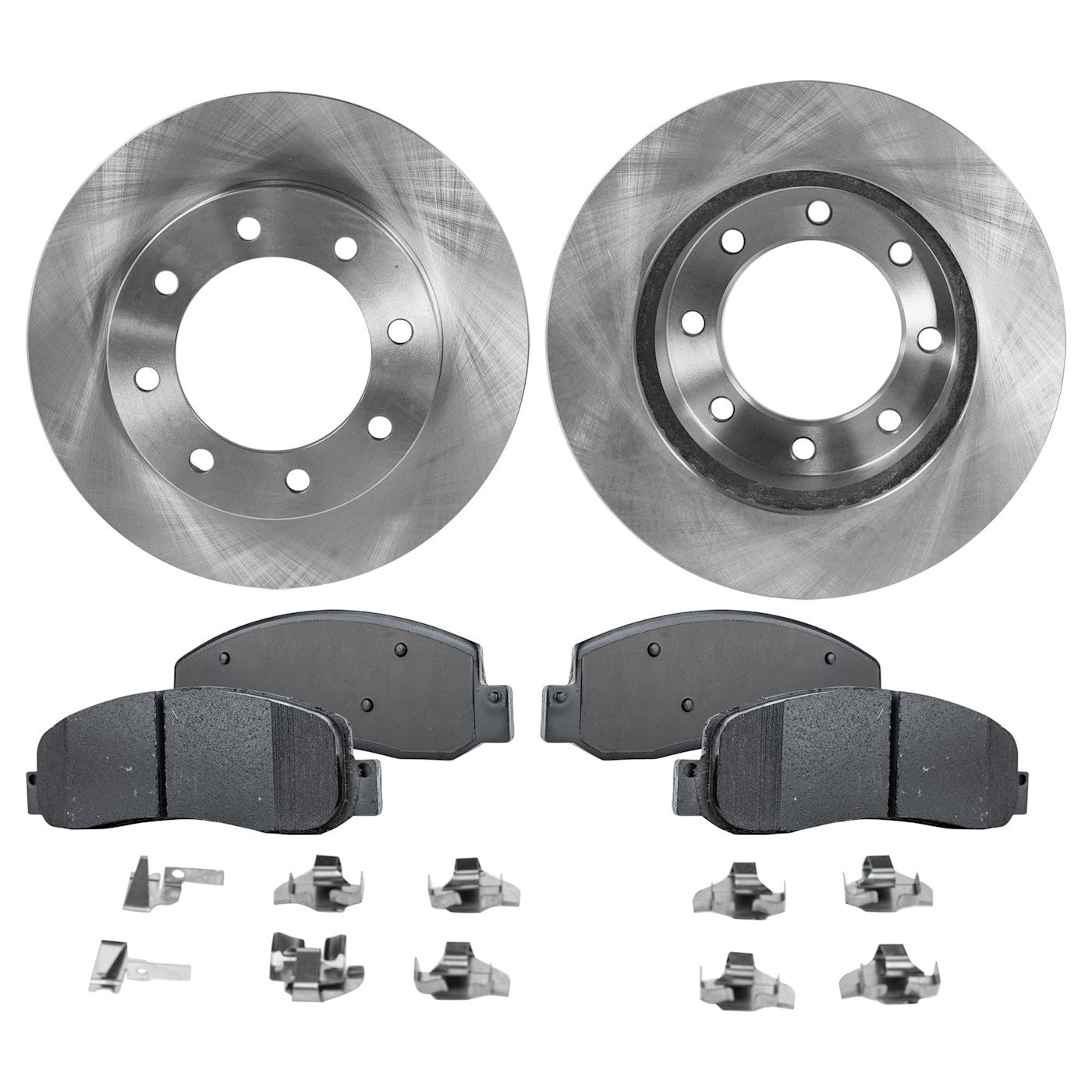 Brake Disc and Pad Kit for Ford F-250 Super Duty (2008–2011)