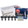 Set of 5 Ignition Coils & 5 NGK Iridium IX Spark Plugs for Chevy GMC (3.5)