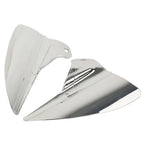 Chrome Saddle Shield Heat Deflectors for Harley Touring Road King (2009–2023)