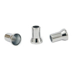 Valve Stem Hex Cap with Sleeve Cover Decor for Silver Car