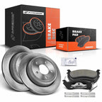 Rear Disc Brake Rotors & Ceramic Pads for Ford Ranger (2010–2011)
