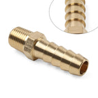 Brass Hose Barb Fitting 5/16" x NPT 1/8 Male Thread for Universal