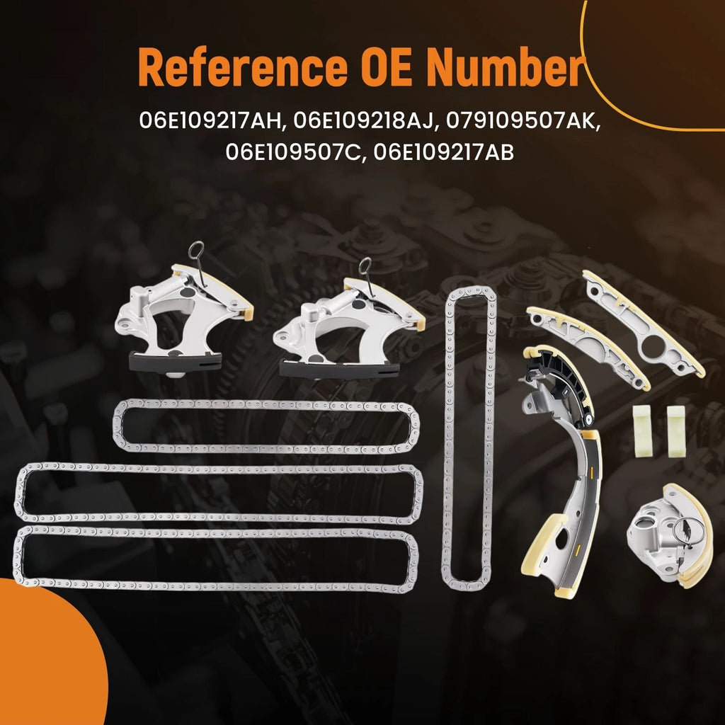 Engine Timing Chain Kit for Audi A6 A7 Q7 3.0T (2009–2015) 079109507AK