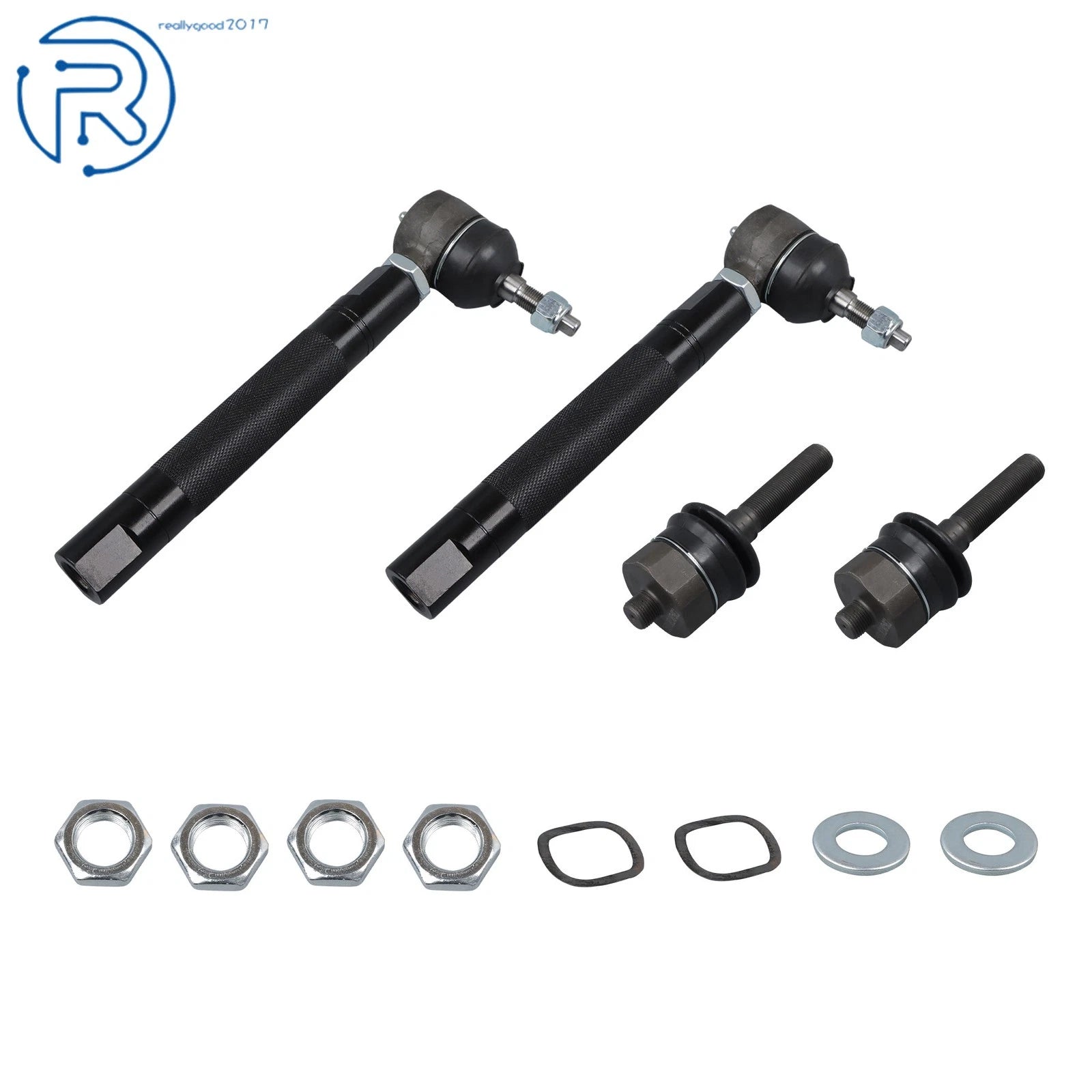 2X Heavy Duty Tie Rods for Chevy GMC Silverado Sierra (1999–2007)