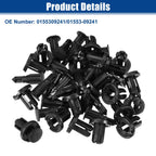 20 Pcs Bumper Cover Push Type Retainer Clips for Nissan 240SX (1989–1998) No. 0155309241