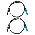 Set of 2 Rear ABS Wheel Speed Sensors for BMW E92 E91 328i xDrive (2007–2013)