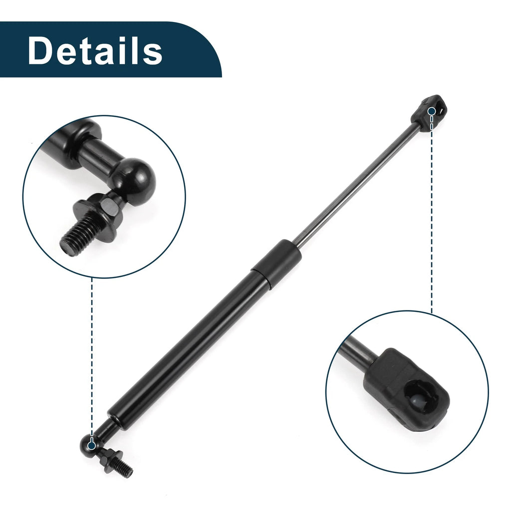 Set of 2 Front Hood Lift Supports Struts Gas Spring for Ford Mustang (2015–2022)