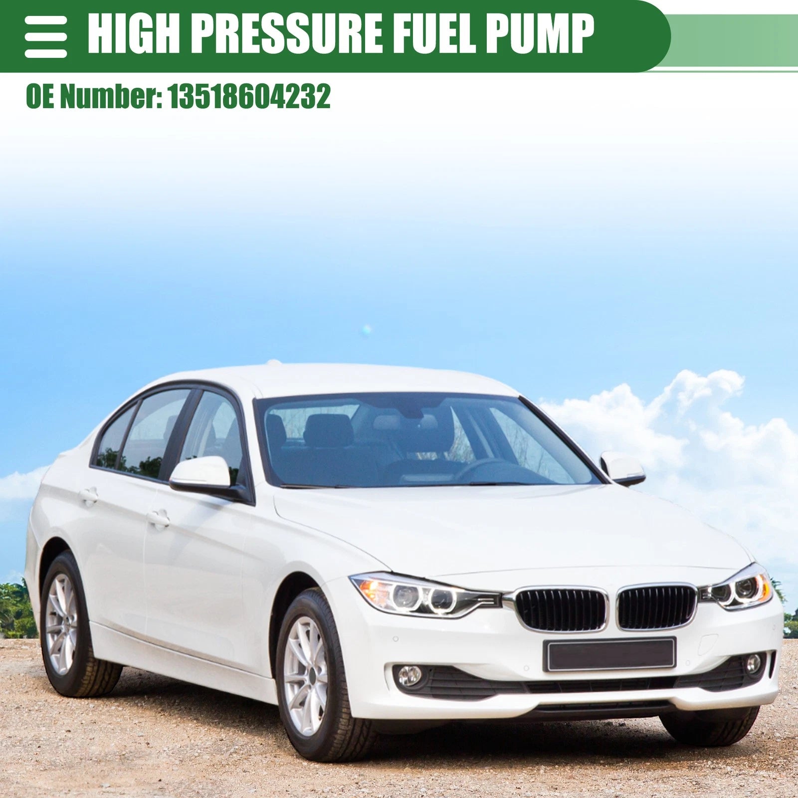 High Pressure Fuel Pump for BMW X5 X6 530i 550i 750i 750Li M5 M6 (2000–2023) No. 13518604232