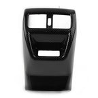 Rear Air Outlet Vent Anti-Kick Panel for Honda Civic (2022–2023) Carbon Fiber