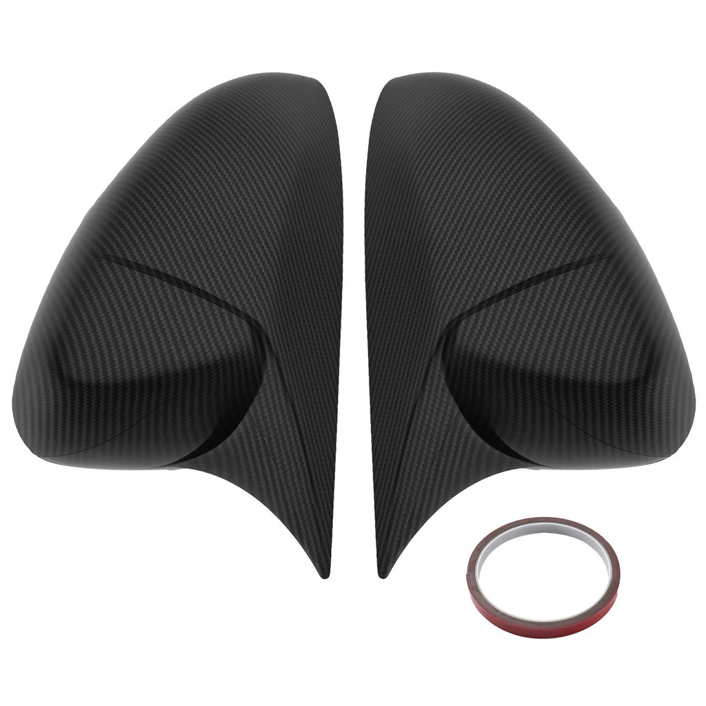 Set of 2 Rearview Mirror Caps for Honda Accord (2018–2022) Carbon Black ABS