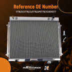 2 Row Cooling Radiator for Toyota Tacoma (1995-2004)