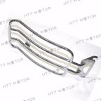 Chrome Solo Seat Luggage Rear Fender Rack & Bolt for Harley Touring (1998–2006)