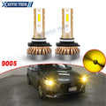 Golden Yellow LED High Beam Bulbs Conversion Kit for Hyundai (9005–9011)