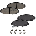 Set of 4 Front Ceramic Brake Pads for Honda Prelude (1992–1996)