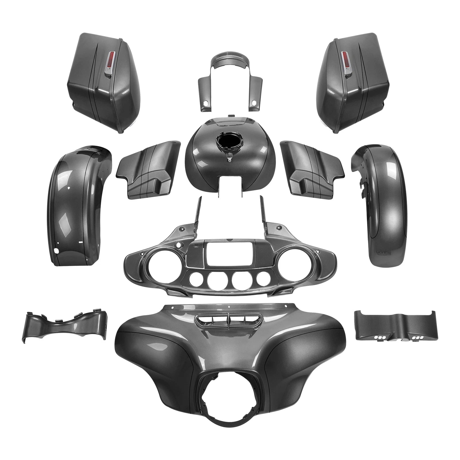 Fairings Body Kit for Harley Street Glide Special (2014–2024) Charcoal Pearl