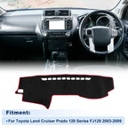 Dash Cover for Toyota Land Cruiser Prado 120 Series FJ120 (2003–2009)