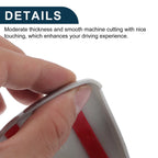 Gear Shift Knob Cover Sticker for Kia Forte Sorento Carens Seltos (2010–2023) Silver Tone