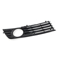 Front Bumper Fog Lights Grille Cover for Audi A4 B6 (2001–2005) Right