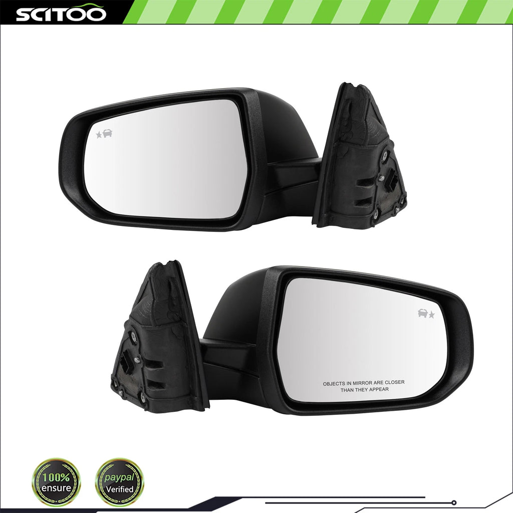 Set of 2 Heated Side Mirrors for Chevrolet Malibu (2016–2021) 8 Pin